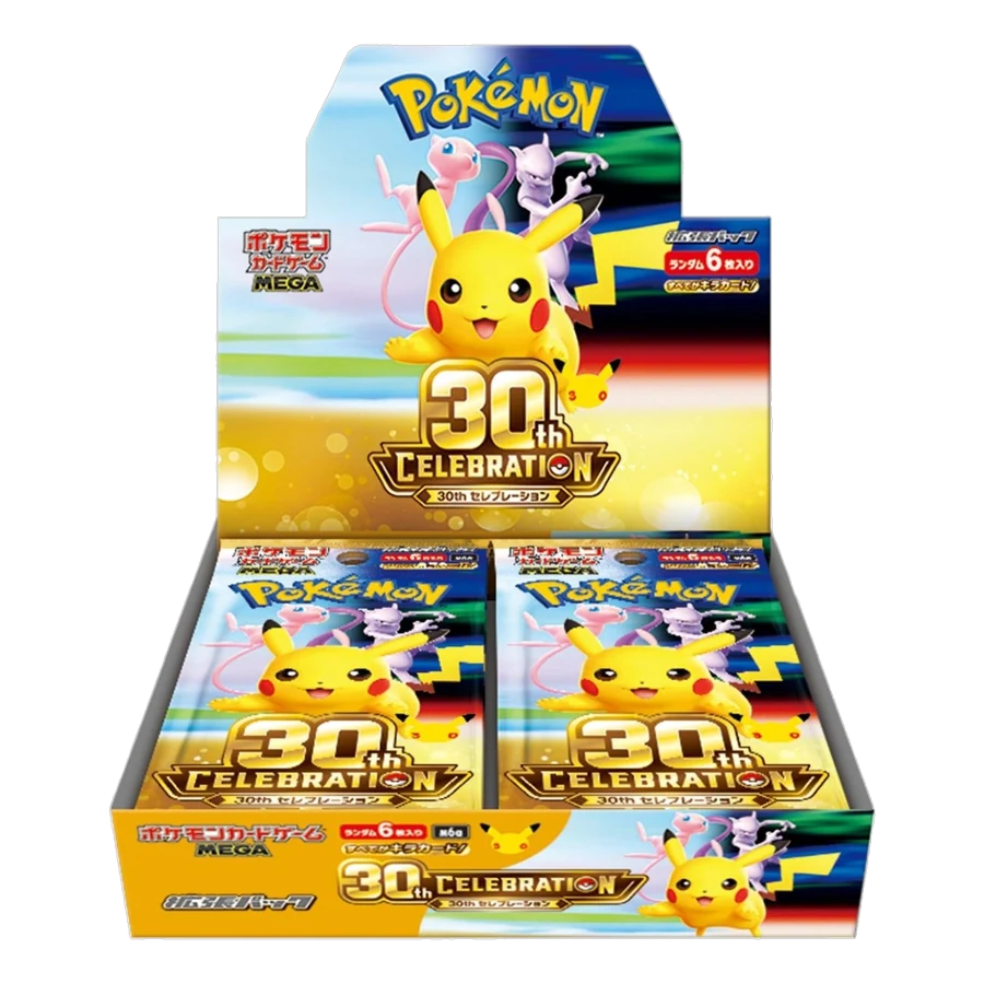 30th Celebration (M6a) Japanese Booster Box, sealed